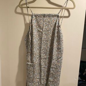 NWT Abercrombie & Fitch Open Back Slip Mini Dress